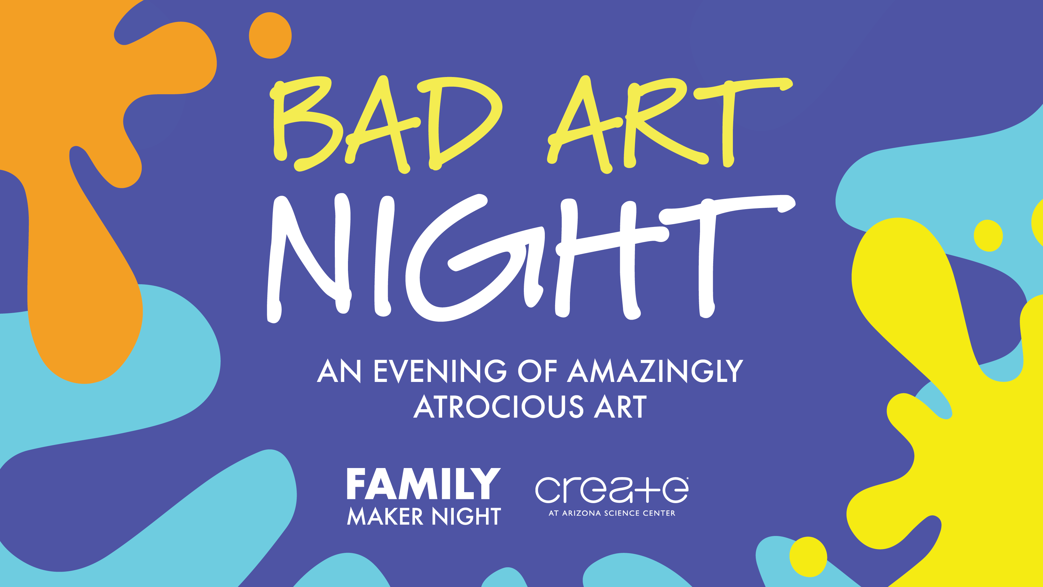 Family Maker Nights Bad Art Night